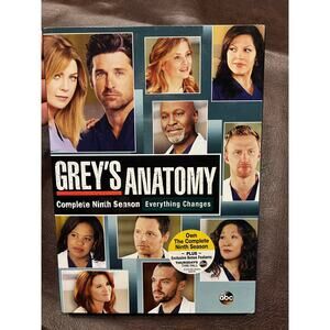 Grey's Anatomy: The Complete‎ Ninth Season DVD Set New Exclusive Bonus Features